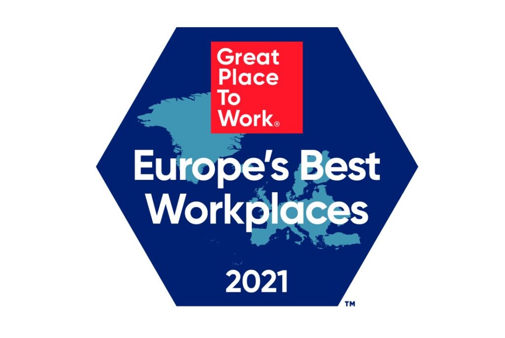 blue badge of great employers